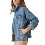 x Laura Ashley Women's Cotton Relaxed Trucker Jacket