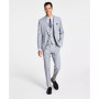 Men's Wool Slim-Fit Sharkskin Suit Separates, Created for Macy's