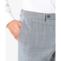 Men's Modern-Fit Sharkskin Stretch Suit Pants