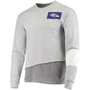 Men's Gray Baltimore Ravens Angle Long Sleeve T-shirt