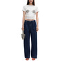 Women's Pocket Wide Leg Jeans