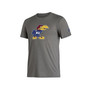 Men's Gray Kansas Jayhawks Basics Heritage Tri-Blend T-shirt