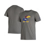 Men's Gray Kansas Jayhawks Basics Heritage Tri-Blend T-shirt