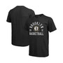 Men's Threads Heathered Black Brooklyn Nets Ball Hog Tri-Blend T-shirt