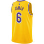 Men's LeBron James Gold-Tone Los Angeles Lakers 2021/22 Diamond Swingman Jersey - Icon Edition