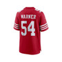 Men's Fred Warner Scarlet San Francisco 49ers Player Game Jersey