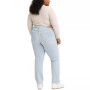 Trendy Plus Size 724 High-Rise Straight-Leg Jeans