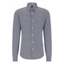 Men's Slim-Fit in Patterned Performance-Stretch Jersey Shirt