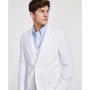 Men's Modern-Fit Flex Stretch Linen Suit Jacket