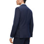 Men's Micro-Patterned Performance-Stretch Cloth Slim-Fit Suit, 2 Piece Set