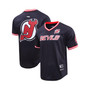 Men's Black New Jersey Devils Classic Mesh V-Neck T-shirt