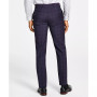 Men's Modern Fit Wool-Blend Plaid Suit Pants