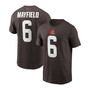Men's Cleveland Browns Baker Mayfield Name & Number T-Shirt