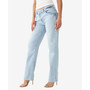 Women's Ricki Relaxed Straight Crossover Jeans