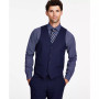 Men's Slim-Fit Stretch Solid Suit Vest, Created for Macy's