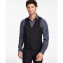 Men's Slim-Fit Stretch Solid Suit Vest, Created for Macy's