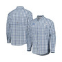 Men's Navy North Carolina Tar Heels Super Tamiami Omni-Wick Long Sleeve Button-Down Shirt