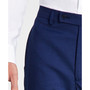 Men's Blue Tic Modern-Fit Performance Stretch Suit Separates Pants