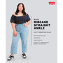 Trendy Plus Ribcage Straight Ankle Jeans