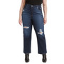 Trendy Plus Ribcage Straight Ankle Jeans