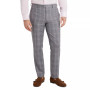 Men's Slim-Fit Plaid Wool Suit Separate Pants