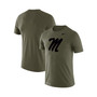 Men's Olive Ole Miss Rebels Tonal Logo Legend Performance T-shirt
