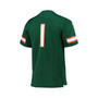 Men's #1 Green Miami Hurricanes Team Premier Football Jersey
