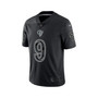 Men's Matthew Stafford Black Los Angeles Rams RFLCTV Limited Jersey