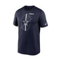Men's Navy Dallas Cowboys Legend Icon Performance T-shirt