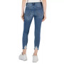 Juniors' Mid Rise Cropped Ankle Skinny Jeans