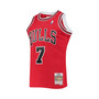 Men's Toni Kukoc Red Chicago Bulls 1997-98 Hardwood Classics Swingman Jersey