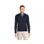 Men's Classic Fit Fine Gauge Supima Cotton V-neck Sweater