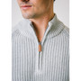 Men's Long Sleeve Raglan Half Zip Sweater