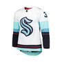 Men's Philipp Grubauer White Seattle Kraken Primegreen Authentic Pro Away Player Jersey