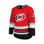 Men's Andrei Svechnikov Red Carolina Hurricanes 25th Anniversary Authentic Pro Primegreen Player Jersey