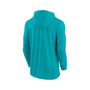 Men's Aqua Miami Dolphins Sideline Pop Performance Pullover Long Sleeve Hoodie T-shirt