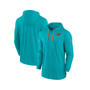 Men's Aqua Miami Dolphins Sideline Pop Performance Pullover Long Sleeve Hoodie T-shirt