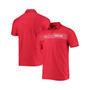 Men's Red Maryland Terrapins Sideline Chest Stripe Performance Polo Shirt