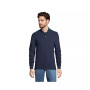 Men's Comfort First Long Sleeve Mesh Polo Shirt