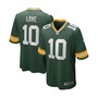 Men's Jordan Love Green Green Bay Packers Game Jersey