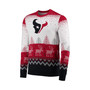 Men's White Houston Texans Big Logo Knit Ugly Pullover Sweater
