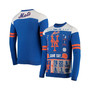 Men's Royal New York Mets Ticket Light-Up Ugly Sweater