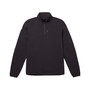 Men's Black Zero Weight Half-Zip Pullover Top