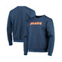 Men's Navy Chicago Bears Colorblend Pullover Sweater