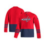 Men's Red Washington Capitals Logo AEROREADY Pullover Sweater