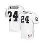 Men's Charles Woodson White Las Vegas Raiders 2002 Super Bowl XXXVII Authentic Retired Player Jersey
