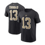 Men's Michael Thomas Black New Orleans Saints Name and Number T-shirt