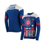 Men's Royal Chicago Cubs Ticket Light-Up Ugly Sweater
