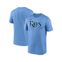 Men's Light Blue Tampa Bay Rays New Legend Wordmark T-shirt