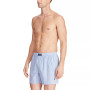 Men's Plaid Single-Button Fly Boxers